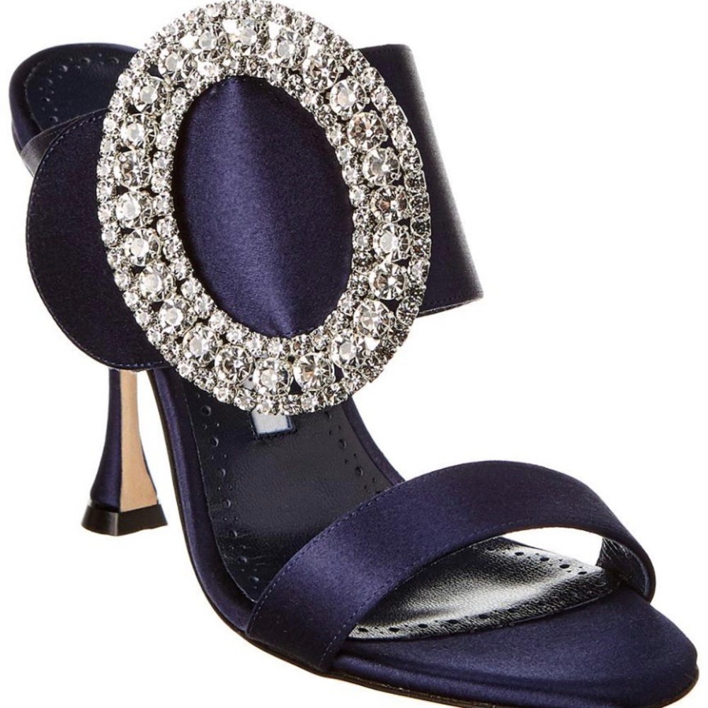 NWT Manolo Blahnik Fibiona Heels